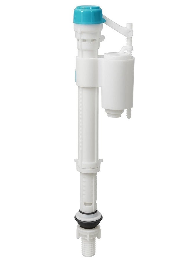 MesterBath Toilet Flush Tank Parts | Flush Tank Accessories | Ball Valve, Ball Cock, Toilet Fill, Flush Valve Replacement & Automatic Flush Tank Repair Kit (White) - Image 1